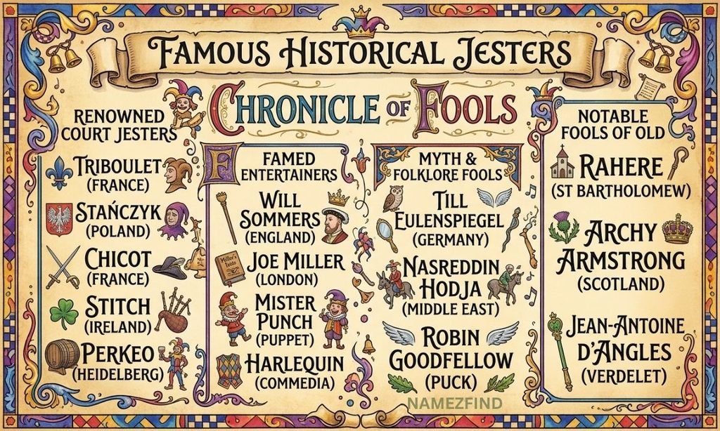 Famous Jester Names