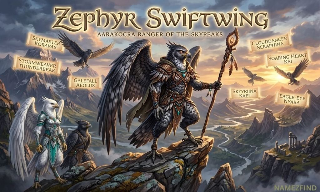 Mythical Aarakocra Names