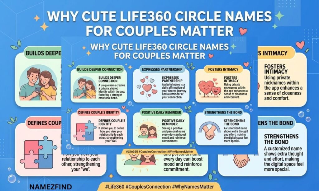 Why Cute Life360 Circle Names For Couples Matter