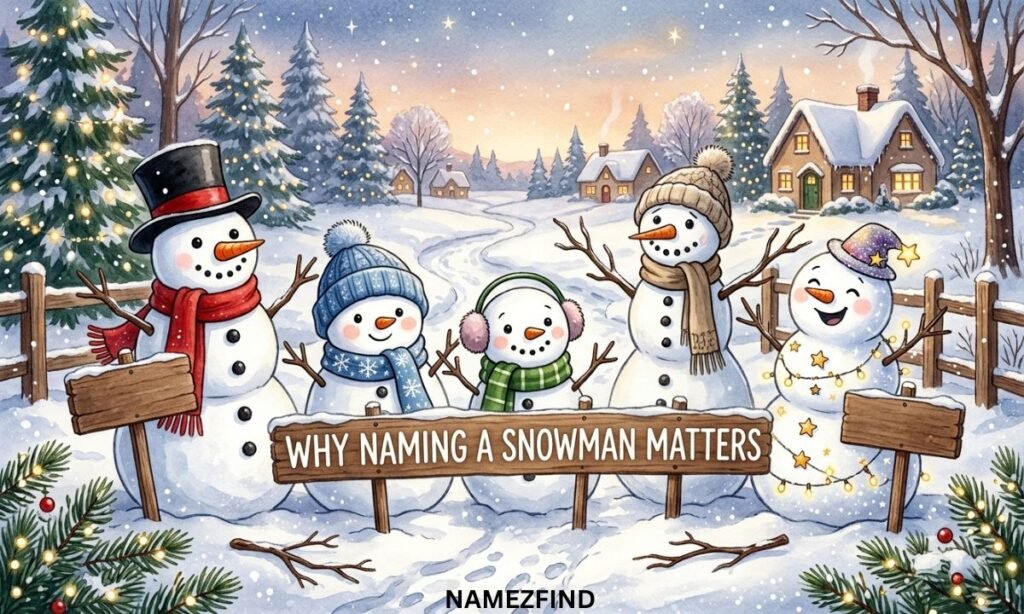 Why Naming A Snowman Matters