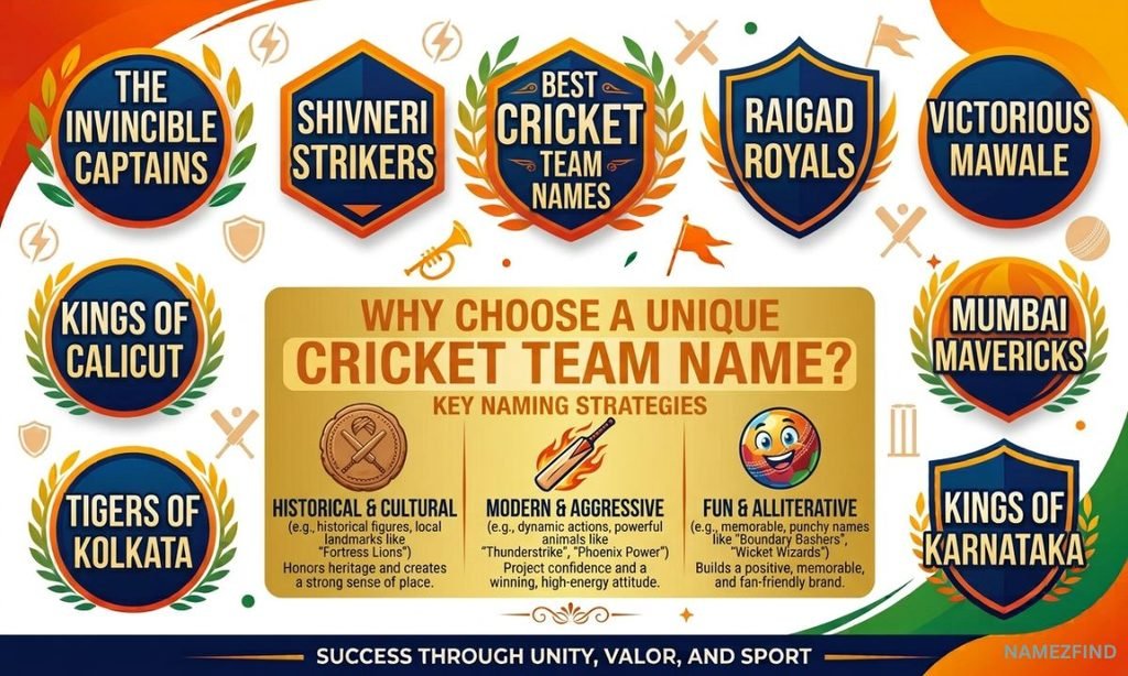 Best Cricket Team Names