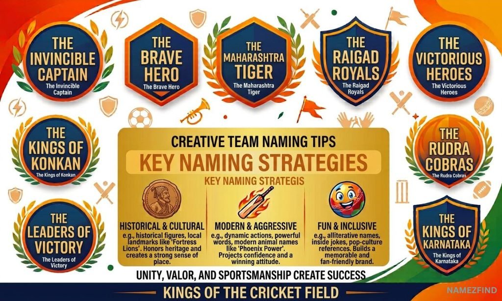 Creative Team Names in Marathi