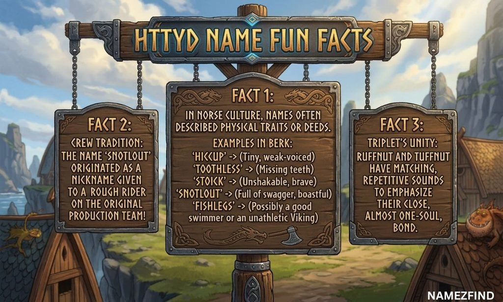Fun Fact About HTTYD Names