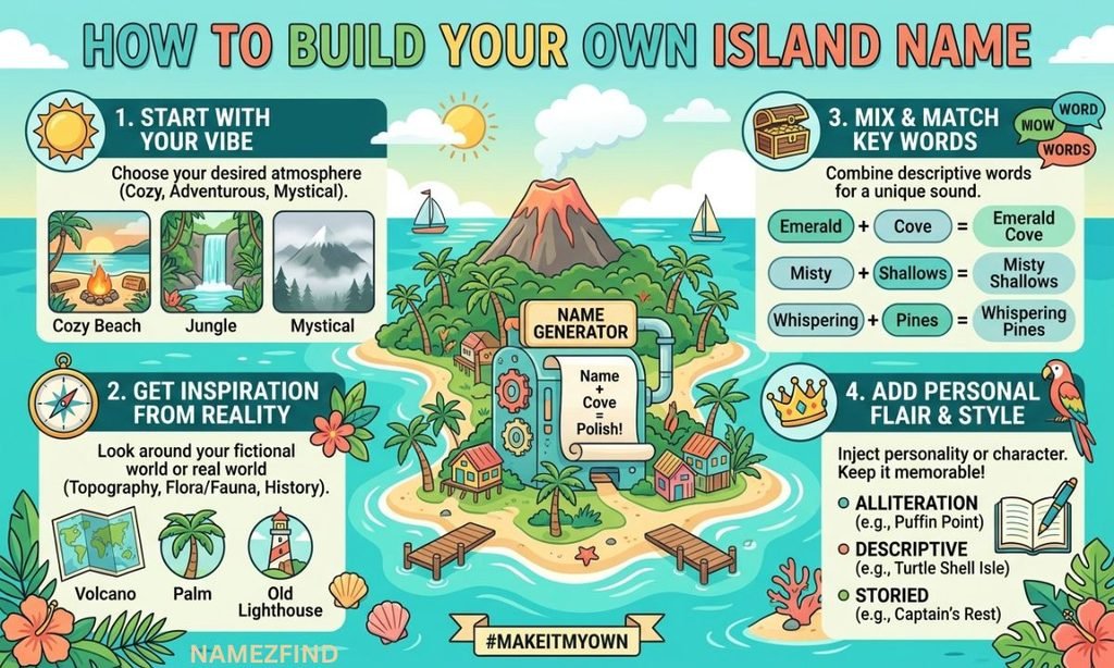 How to Build Your Own Island Name