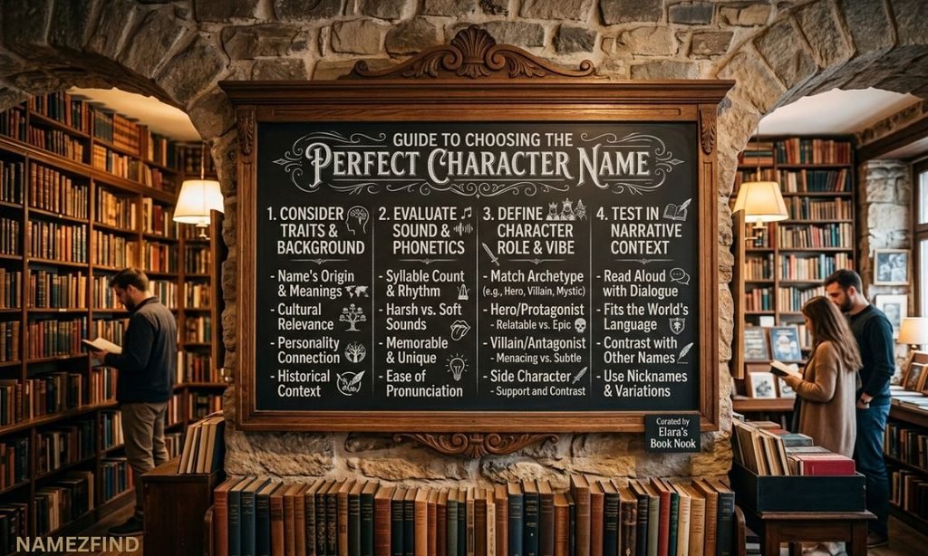 How to Choose the Perfect Character Name