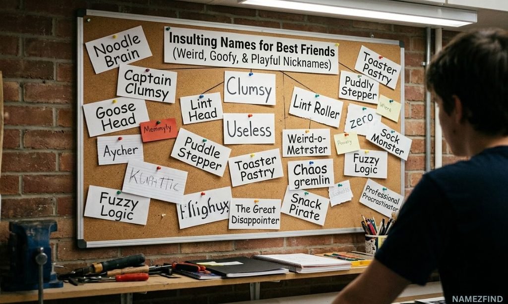 Insulting Names for Best Friends