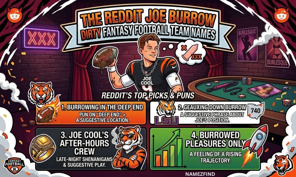 Joe Burrow Fantasy Football Team Names
