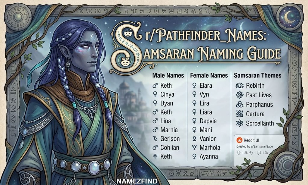 Samsaran Names Reddit