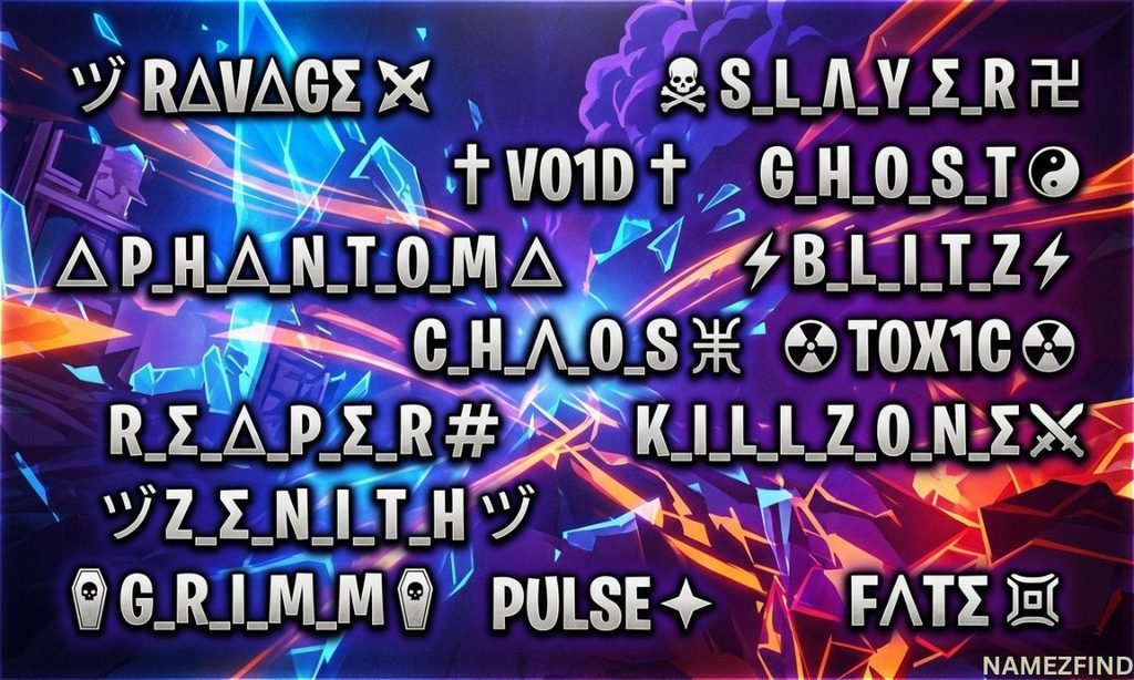 Sweaty Fortnite Names with Symbol