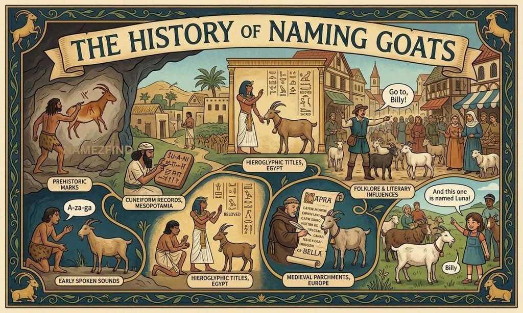 The History of Naming Goats