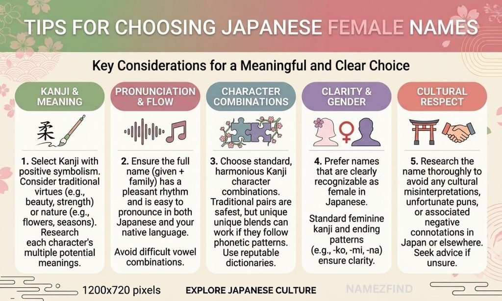 Tips For Choosing Japanese Female Names