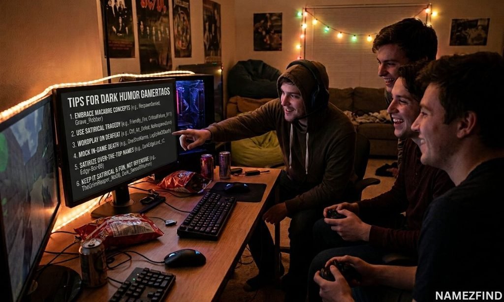 Tips For Dark Humor Gamertags