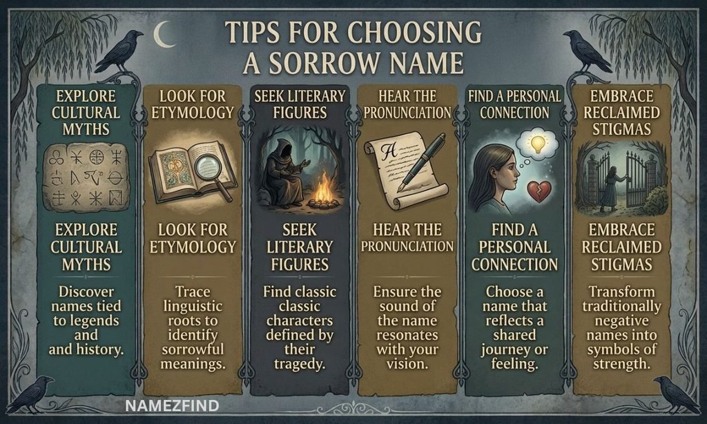 Tips for Choosing a Sorrow Name
