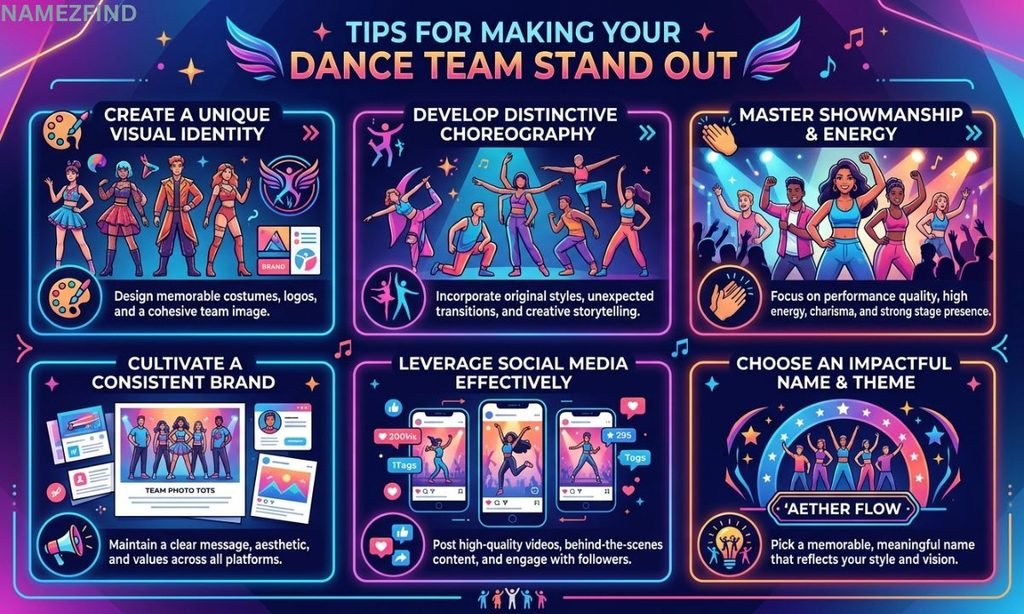 Tips for Making Your Dance Team Stand Out