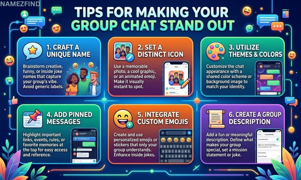 Tips for Making Your Group Chat Stand Out