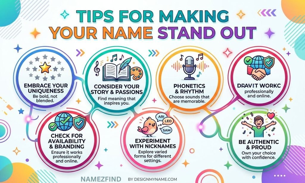 Tips for Making Your Name Stand Out