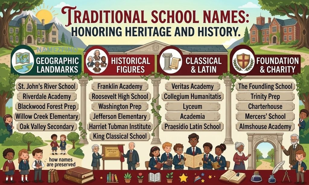 Traditional School Names
