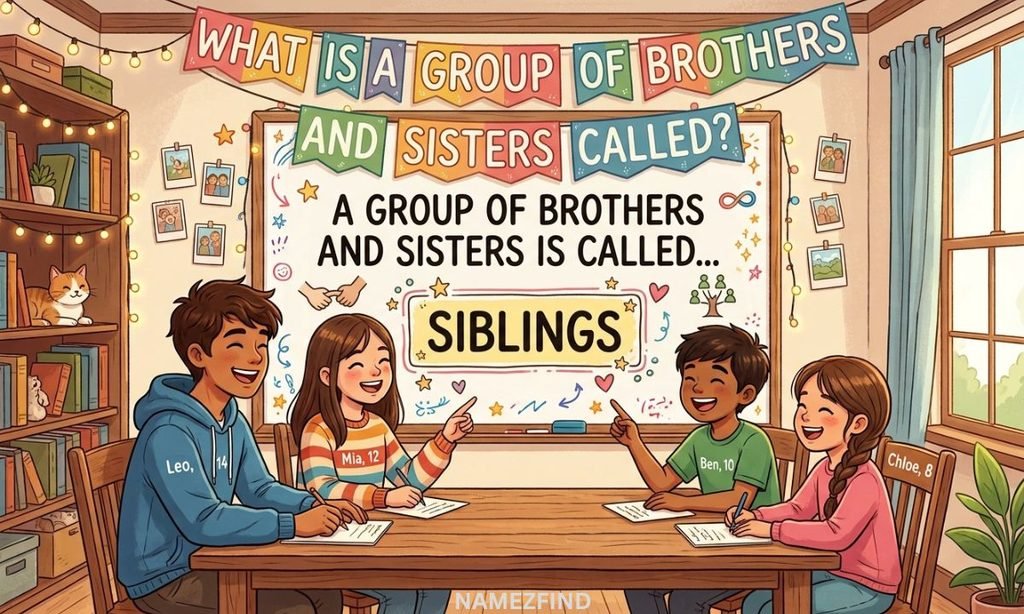 What Is a Group of Brothers and Sisters Called?