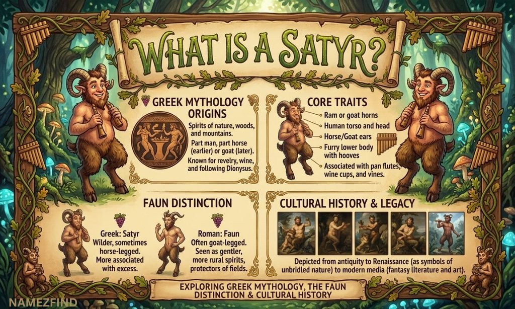 What Is a Satyr? — Greek Mythology, the Faun Distinction & Cultural History