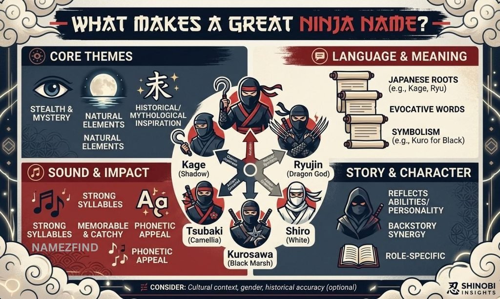 What Makes a Great Ninja Name?