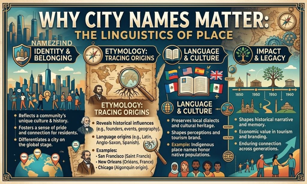 Why City Names Matter: The Linguistics of Place