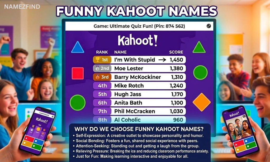 Why Do We Choose Funny Kahoot Names?