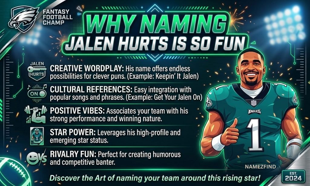 Why Naming Jalen Hurts Is So Fun