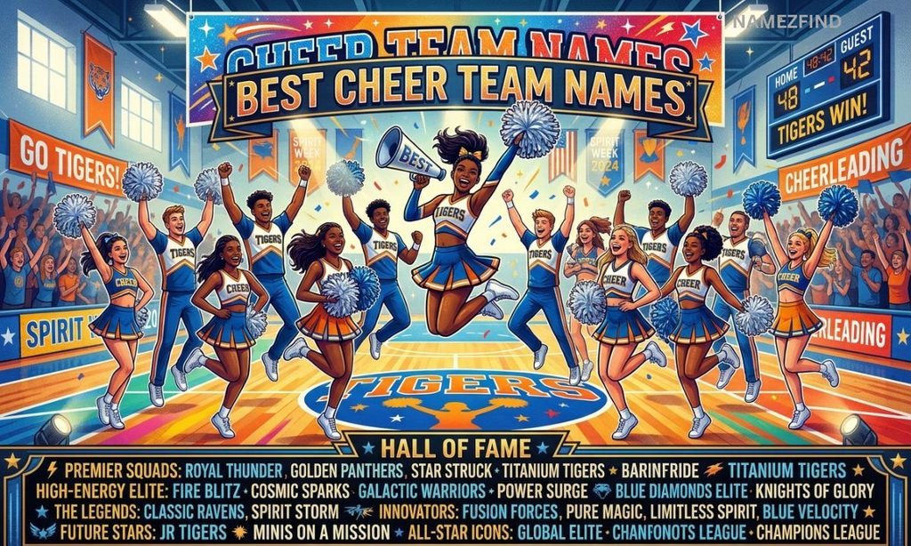 Best Cheer Team Names