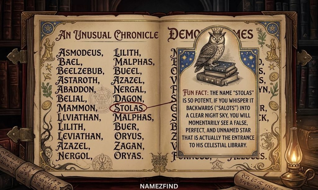 Fun Fact About Demon Name