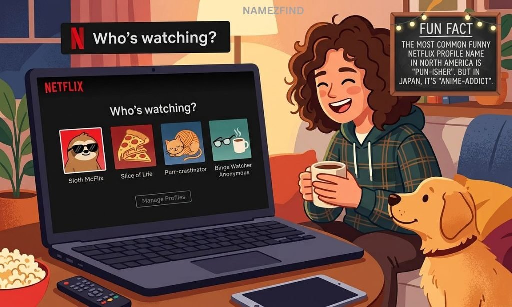 Fun Fact About Funny Netflix Profile Names