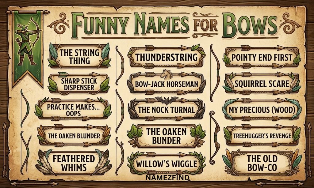 Funny Names For Bows