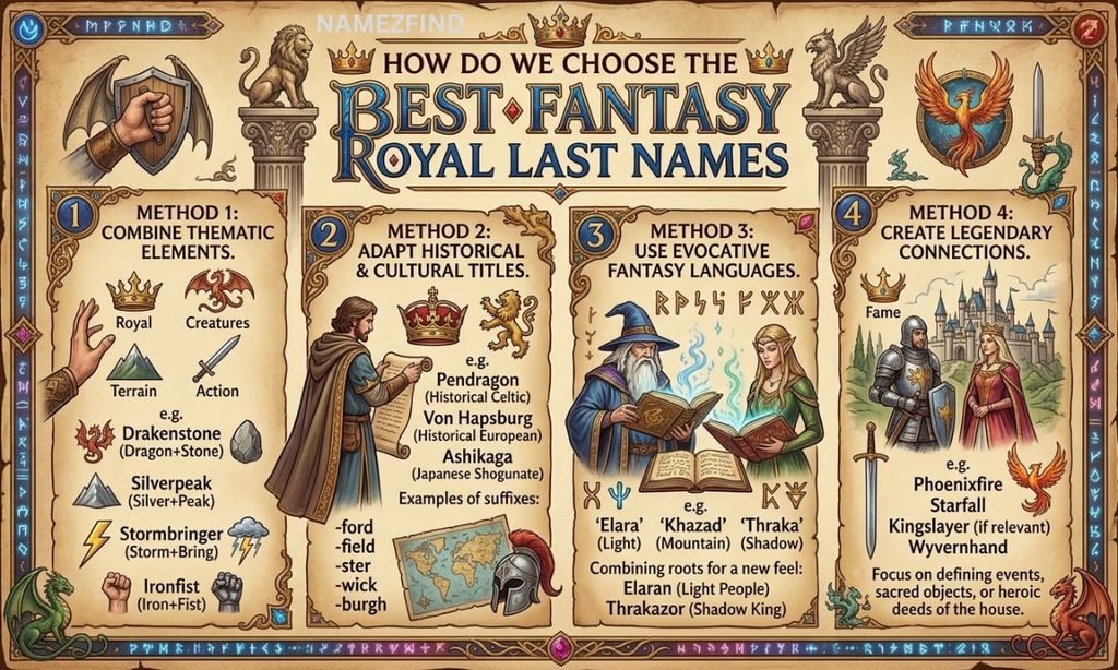 How Do We Choose the Best Fantasy Royal Last Names
