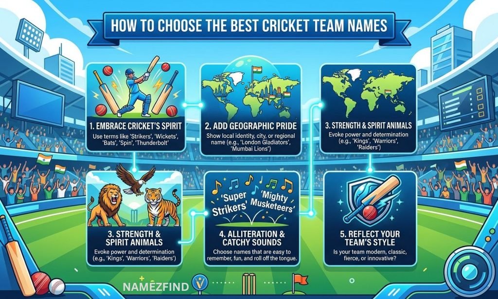 How To Choose The Best Cricket Team Names