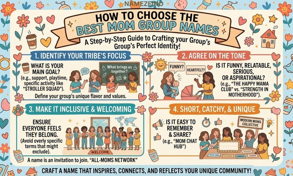 How To Choose The Best Mom Group Names