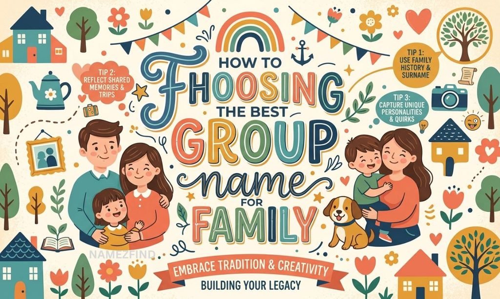 How to Choose the Best Group Names For Family?