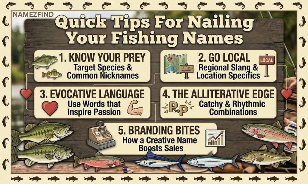 Quick Tips For Nailing Your Fishing Names