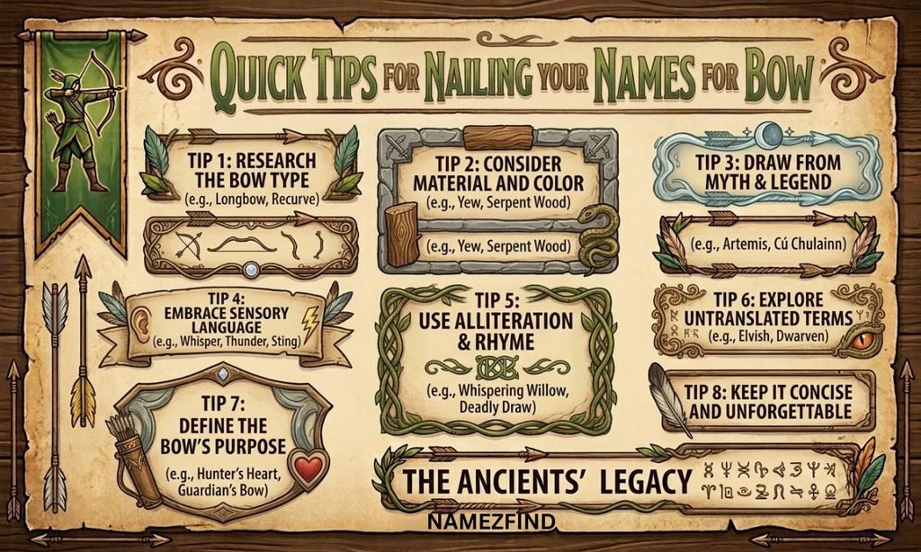 Quick Tips For Nailing Your Names For Bow