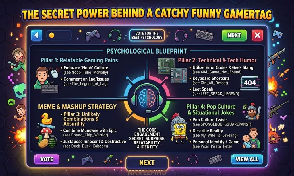 The Secret Power Behind A Catchy Funny Gamertag