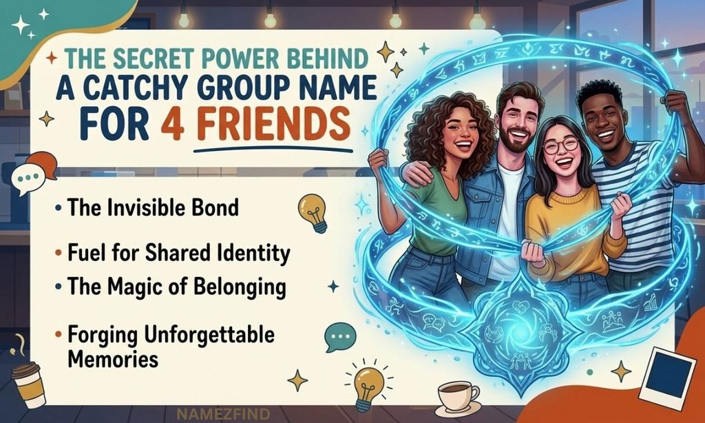 The Secret Power Behind a Catchy Group Name For 4 Friends