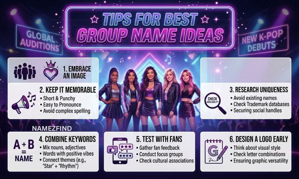 Tips For Best Girl Group Name Ideas