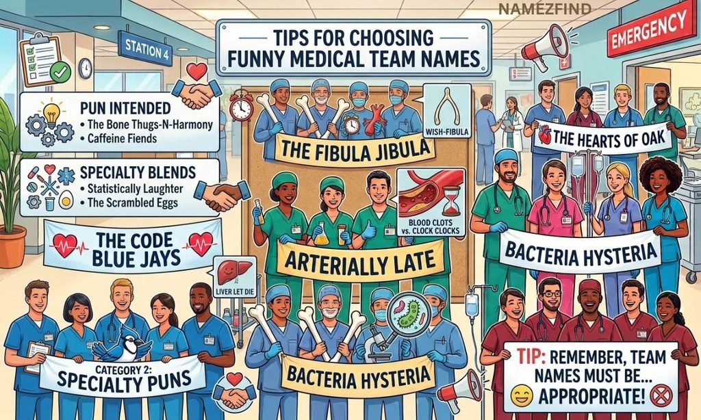 Tips For Choosing Funny Medical Team Names