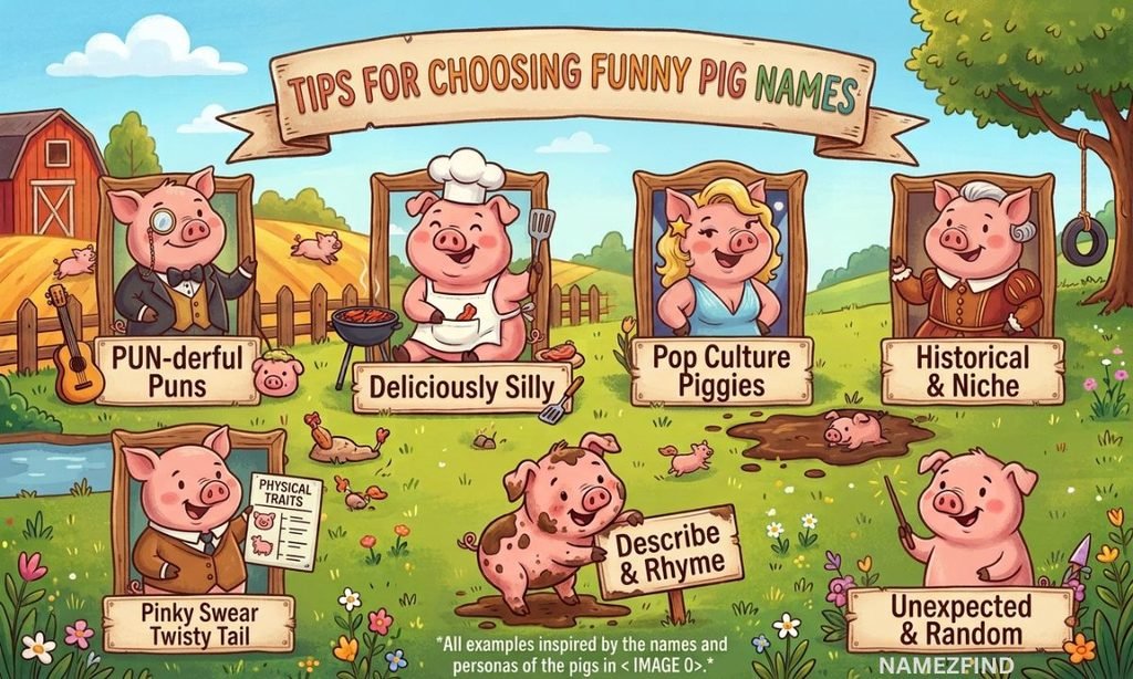 Tips For Choosing Funny Pig Names
