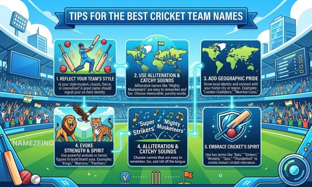 Tips For The Best Cricket Team Names
