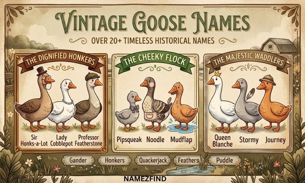 Vintage Goose Names
