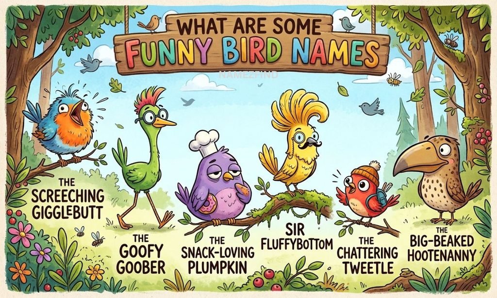 What Are Some Funny Bird Names