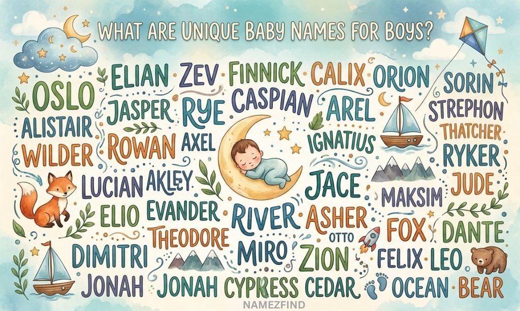 What Are Unique Baby Names for Boys