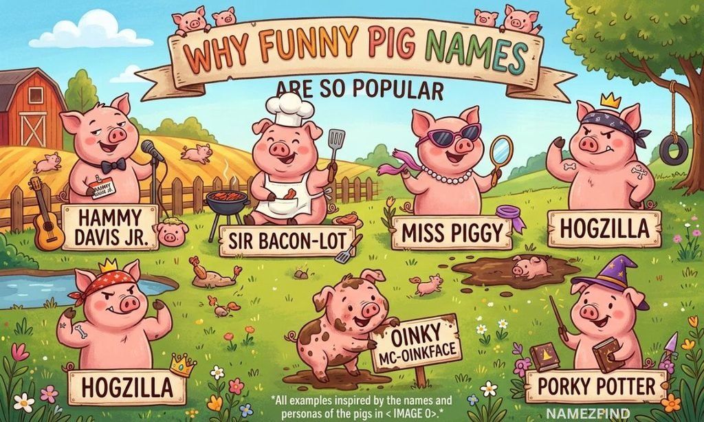 Why Funny Pig Names Are So Popular