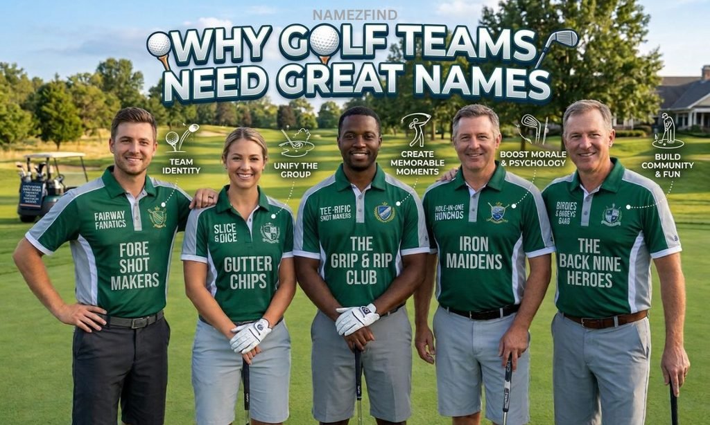 Why Golf Teams Need Great Names