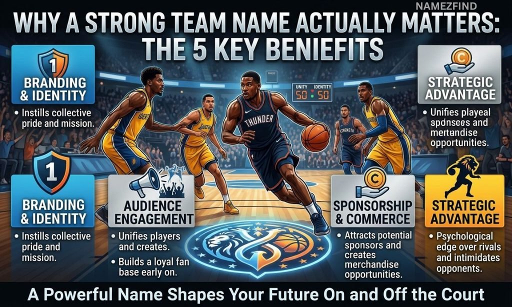 Why a Strong Basketball Team Name Actually Matters